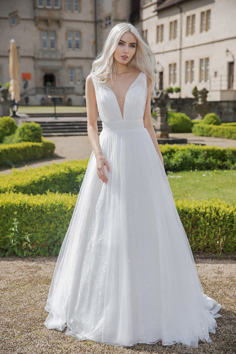 AnnAngelex Kollektion 2020 ivory Brautkleid Belinda B2071 3 Marinette Brautmoden Dortmund