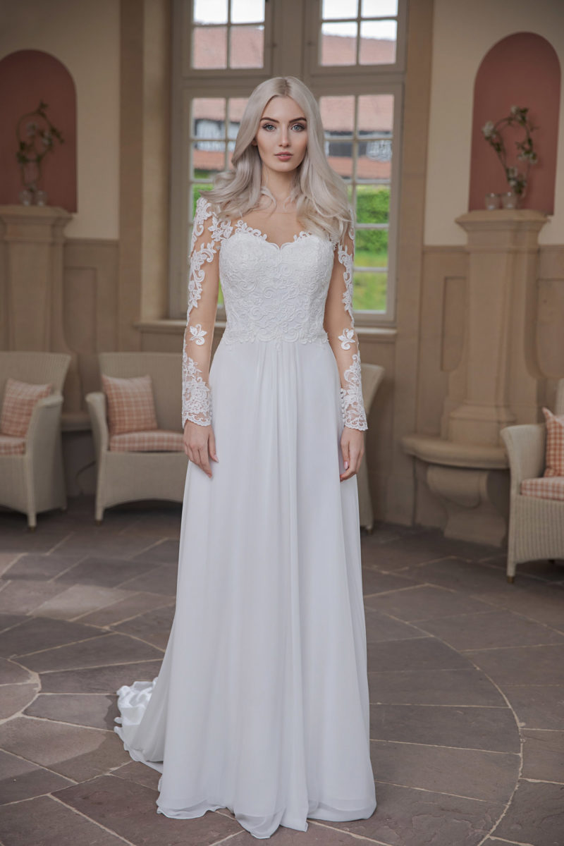 AnnAngelex Kollektion 2020 ivory Brautkleid Bluma B2070 2 Marinette Brautmoden Dortmund