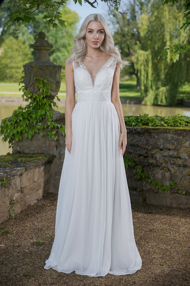 AnnAngelex Kollektion 2020 ivory Brautkleid Briana B2056 14 Marinette Brautmoden Dortmund